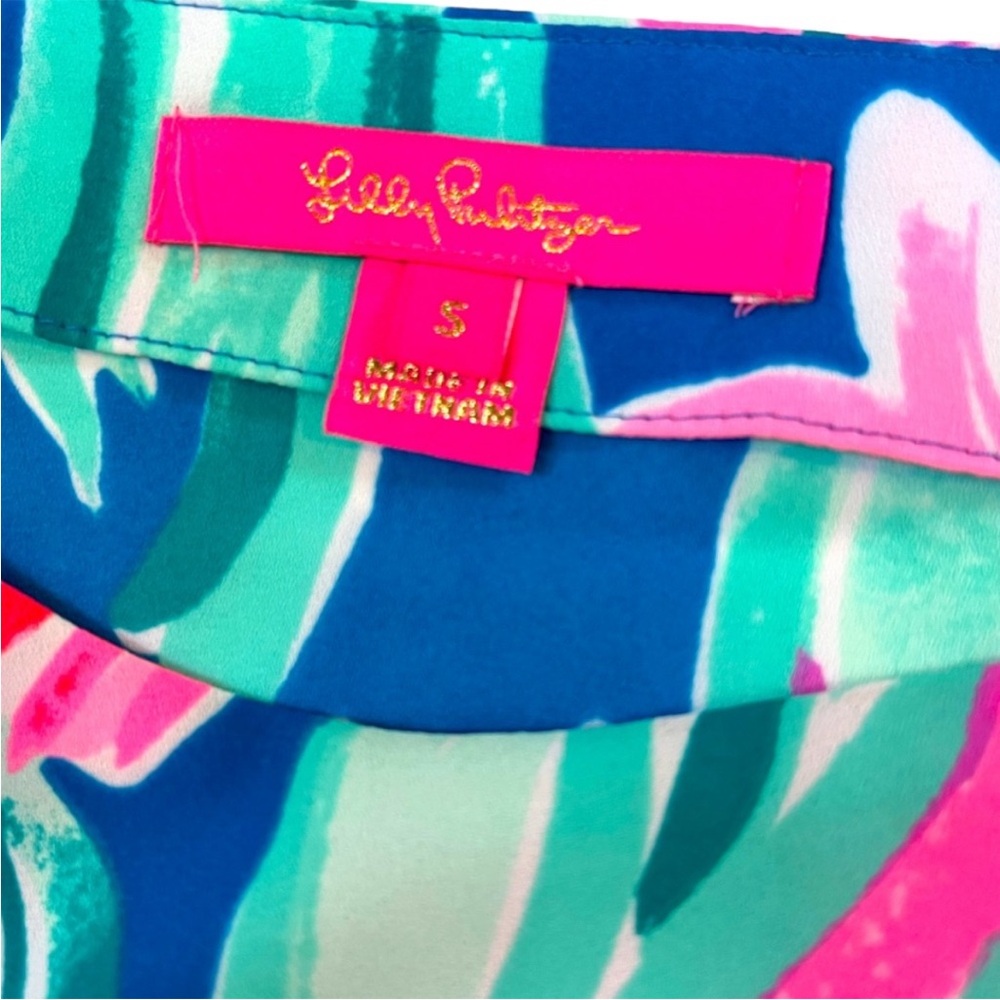 Lilly Pulitzer Langston Top Multi Dream 
A Little Dream S - Picture 5 of 6